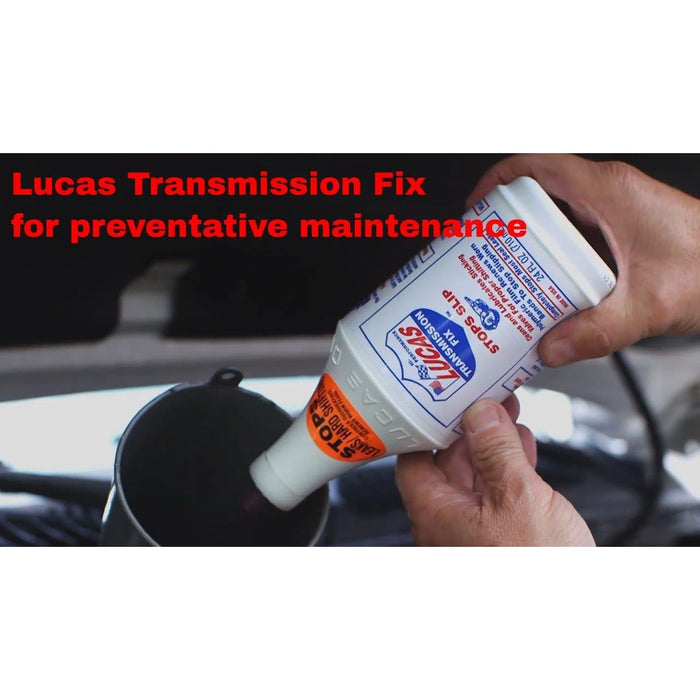 Lucas Transmission Fix Stop Slip Gear Box Oil Treatment Stop Leak Additive 710ml