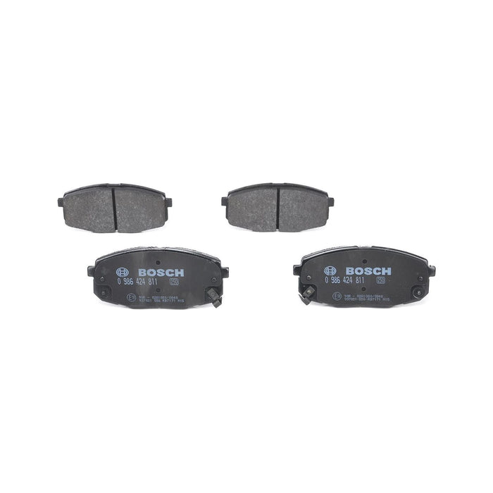 Genuine Bosch Brake Pad Set Bp949 fits Hyundai i30 CVVT - 1.4 - 07-11 0986424811