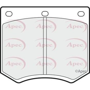 Apec Brake Pads Front Fits Ac 3000 De Lorean Dmc-12 Ford Capri Consul C