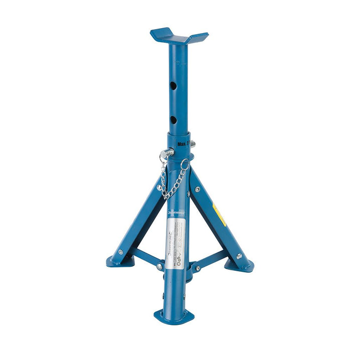 Silverline Folding Axle Stand Set 2pce 2 Tonne 676260