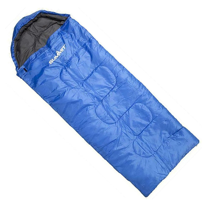 Ultra Lite Junior Blue Kids Camping Sleeping Bag Lightweight Travel 2/3 Season