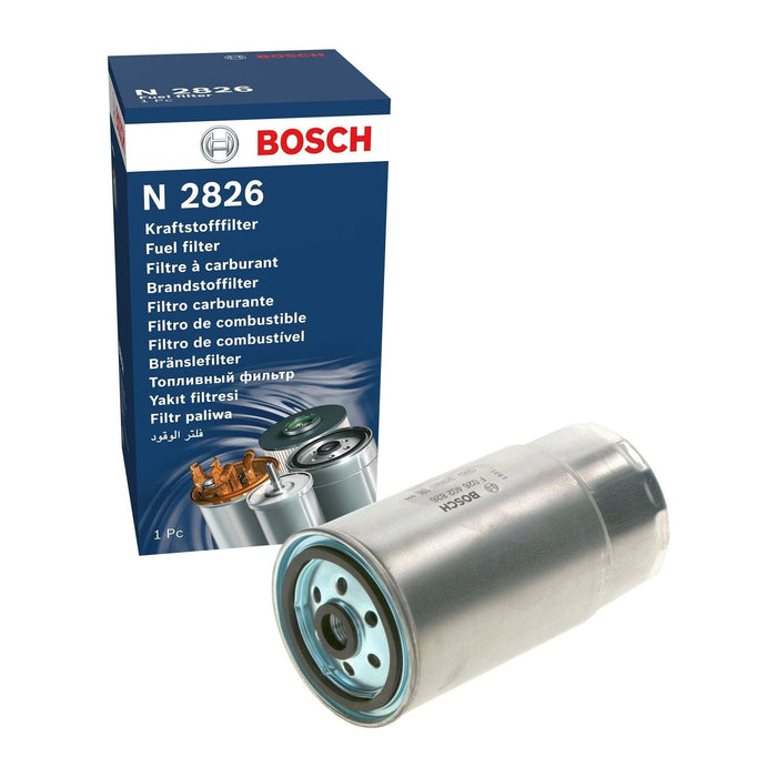 Genuine Bosch Car Fuel Filter N2826 fits Iveco Daily 29L12 - 2.3 - 02-06 F026402