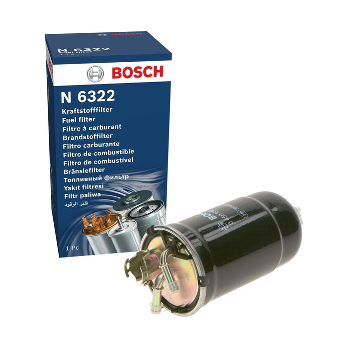 Genuine Bosch Car Fuel Filter N6322 fits Skoda Fabia TDi RS - 1.9 - 03-07 045090