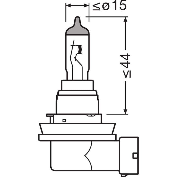 Osram 64219L Light Bulb, Single Blister