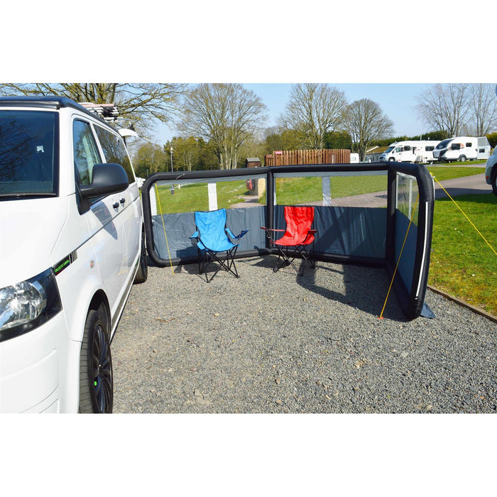 Maypole 3 Panel Inflatable Windbreak 600cm