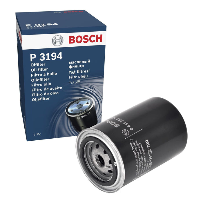 Genuine Bosch Car Oil Filter P3194 fits Rover 800 825 - 2.5 - 90-99 0451203194