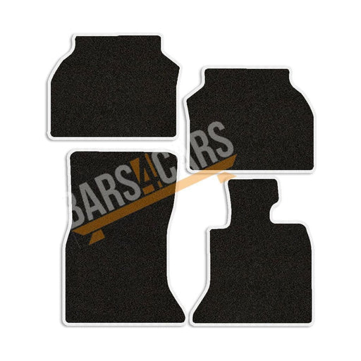 Fully Tailored White Trim Carpet Mats BMW 5 Series Gtf07 10> Set of 4 XL UKB4C  - Dynamic Drive