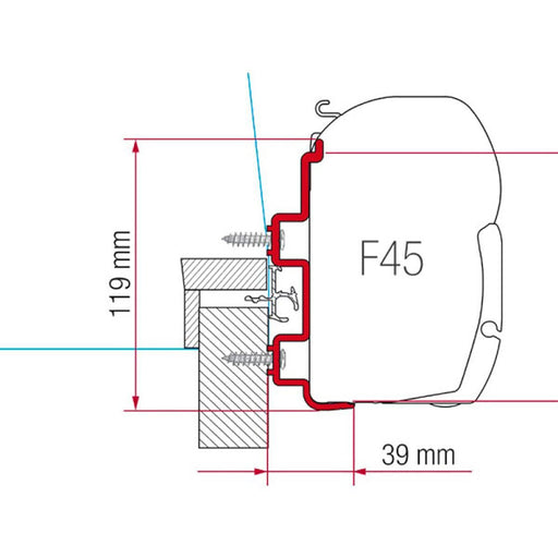 Fiamma Adaptor Hymer Exsis: Hassle Free Attachment for Your RV Fiamma  - Dynamic Drive