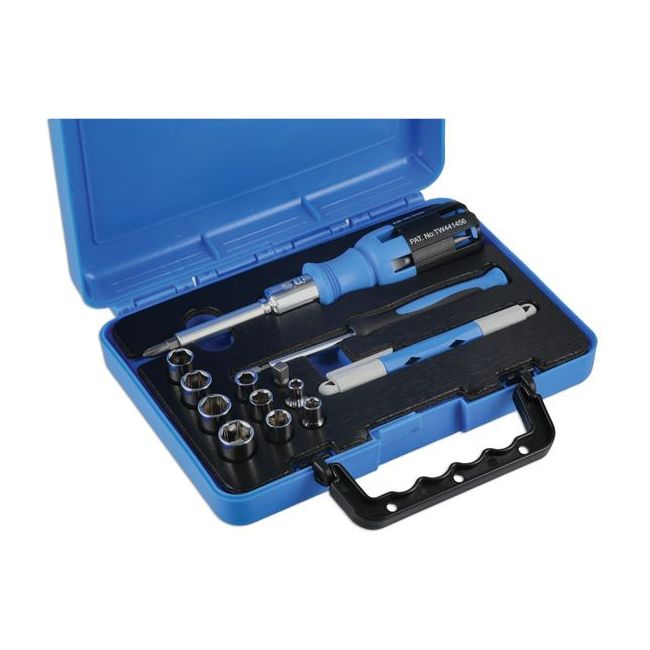 Laser Ratchet Screwdriver Set 18pc 7921 Laser Tools  - Dynamic Drive