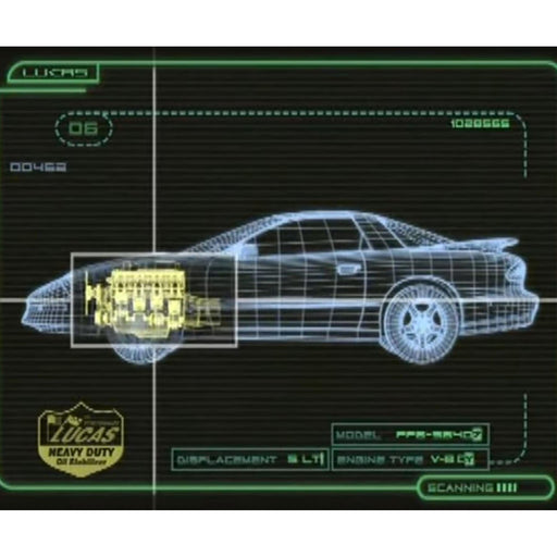 2x Lucas Heavy Duty Engine Gearbox Oil Stabilizer Treatment Additive Extend Life UKB4C  - Dynamic Drive