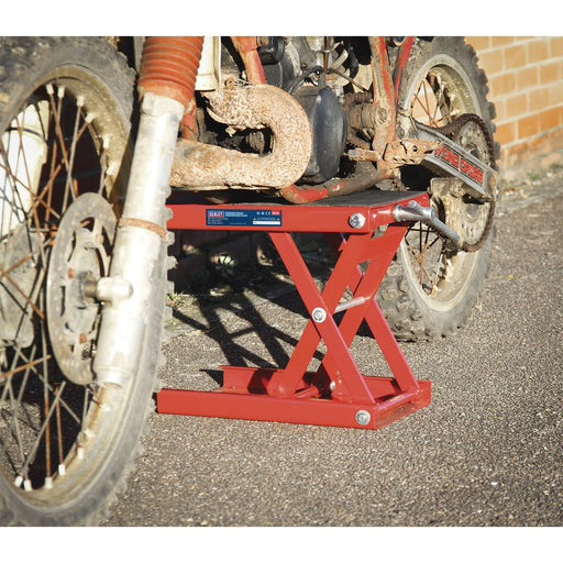 Sealey Scissor Stand for Motorcycles 450kg MC5908 Sealey  - Dynamic Drive