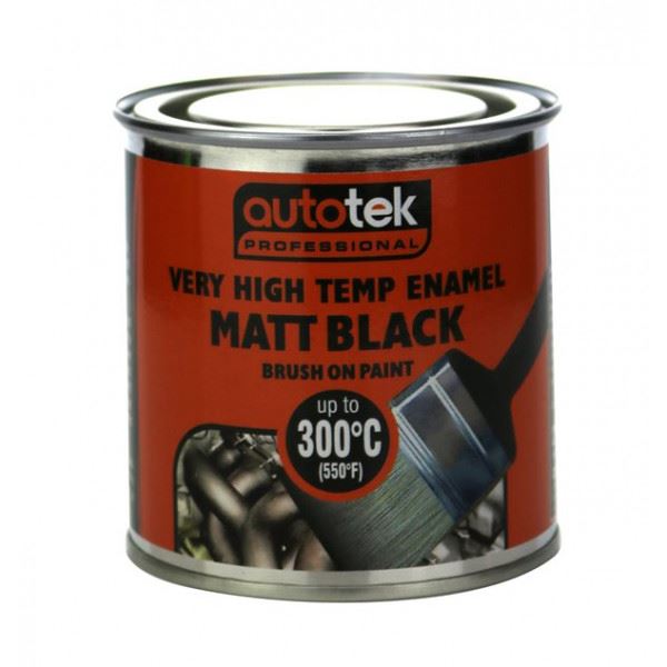 Autotek VHT Paint - Black - 250ml