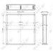 NRF Radiator fits SERP CORE CU HYSTER NRF  - Dynamic Drive