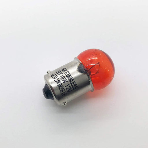 x2 589 RY10W Amber 12v 10w BAU15S 245FY Bayonet Motorcycle Motorbike Car Bulb Autoinparts  - Dynamic Drive