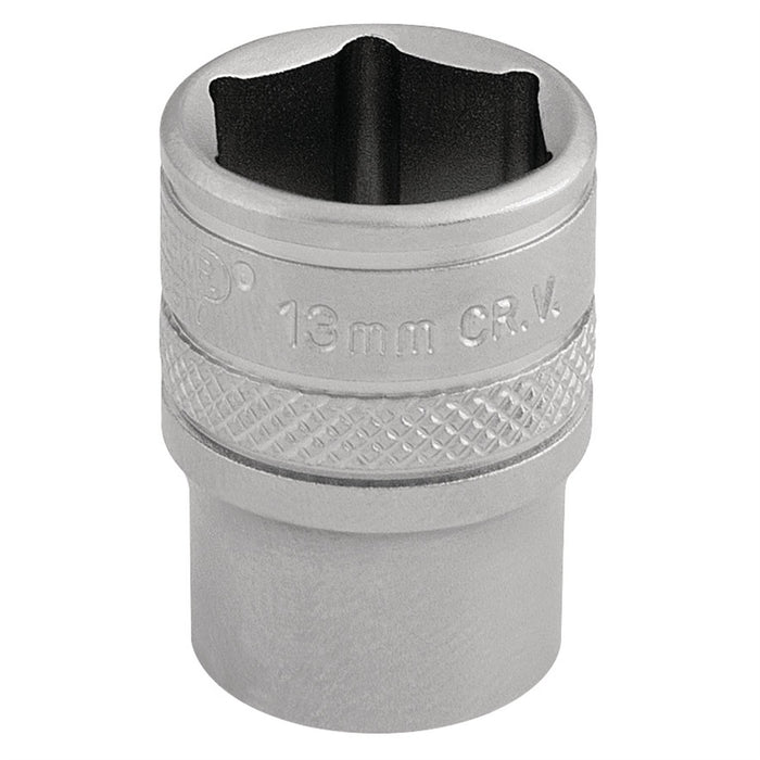 Draper Socket, 1/4" Sq. Dr., 13mm 16516 Draper  - Dynamic Drive