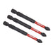 Sealey Phillips #2 Impact Power Tool Bits 75mm 3pc AK8255 Sealey  - Dynamic Drive