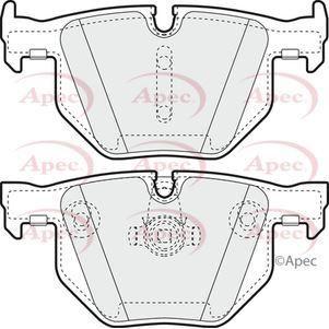 Apec Brake Pads Rear Fits BMW 3 Series 5 6