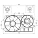 NRF Radiator Fan 47450 NRF  - Dynamic Drive