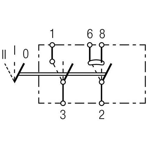 Hella Switch Flip Switch Control II+I-0 Number of connectors: 5 6RH 007 832-451 Hella  - Dynamic Drive