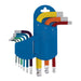 Draper Expert Metric Short Arm Ball End Hex Key Set, Colour Coded (9 Piece) Draper  - Dynamic Drive