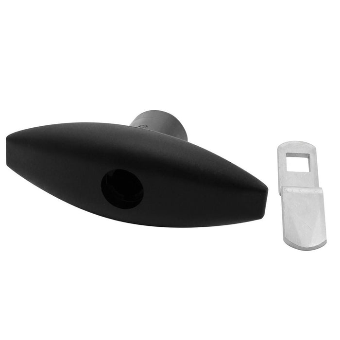 Zadi Push Lock Large Black for Caravan/Motorhomes Nova  - Dynamic Drive