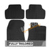 Fully Tailored Rubber Car Mats for Lexus Is200 99-05 Set of 4 With 2 Clips UKB4C  - Dynamic Drive