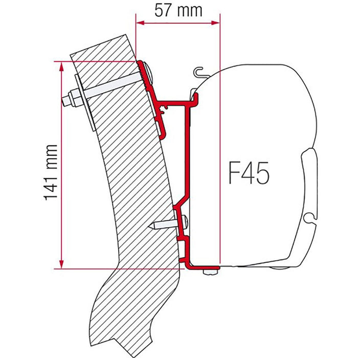 Fiamma Adaptor Wingamm Oasi 350: Smooth Compatibility, Improved Camping Experie