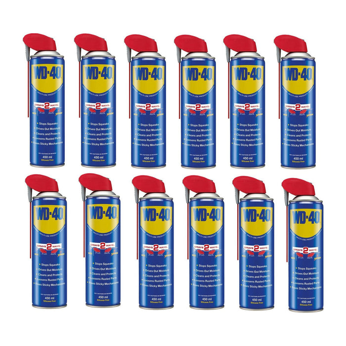 WD-40 Multi-Use Maintenance Smart Straw 450ml (Case of 12) WD-40  - Dynamic Drive