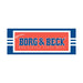 Genuine Borg & Beck Brake Pads fits Mitsubishi Galant IV 8792 BBP1262 Borg & Beck  - Dynamic Drive