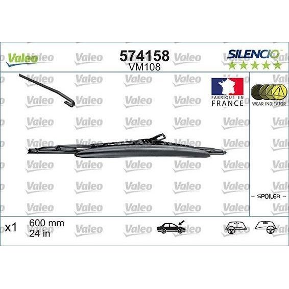 Valeo Single Wiper Blades 574158 Automotive Part Valeo  - Dynamic Drive