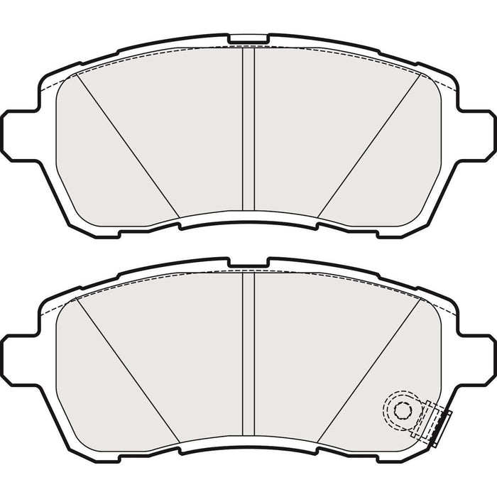 Apec Brake Pads Front Fits Daihatsu Materia Sirion Perodua Myvi Subaru Justy Suzu