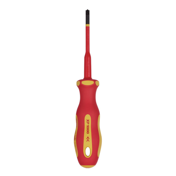 Draper XP1000 VDE Slimline PZ/SL Type Screwdriver, No.1 x 80mm 02254 Draper  - Dynamic Drive