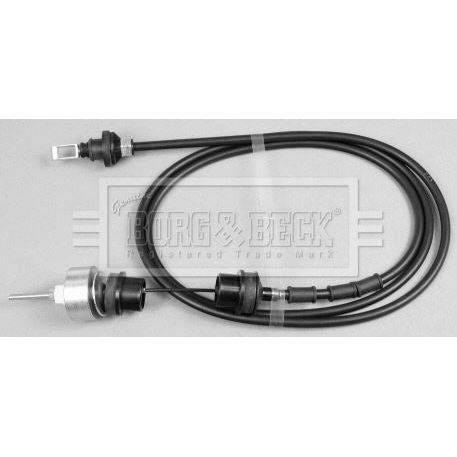 Genuine Borg & Beck Clutch Cable fits Vauxhall Signum Vectra 03 BKC1489 Borg & Beck  - Dynamic Drive