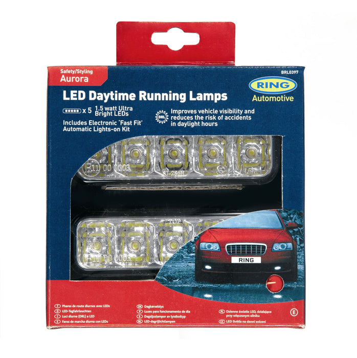 Ring Automotive BRL0397 Aurora LED Daytime Running Lamps