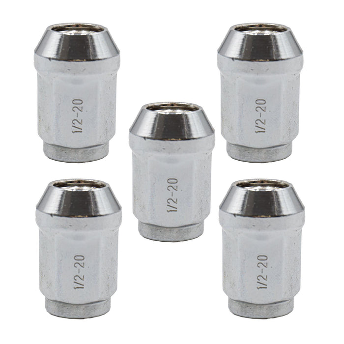 5 x Cherokee / Grand Cherokee / Wrangler 1/2" UNF Wheel Nut 19 OE Hex Autoinparts  - Dynamic Drive