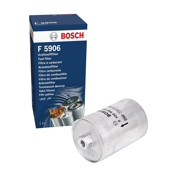 Genuine Bosch Car Fuel Filter F5906 fits Audi A4 S4 Quattro - 2.7 - 97-01 045090