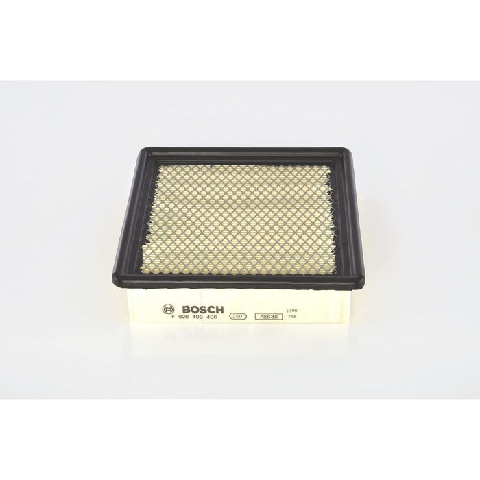 Bosch Car Air Filter S0408 fits Vauxhall Ampera EV150 Range Extender - 1.4 - 11-