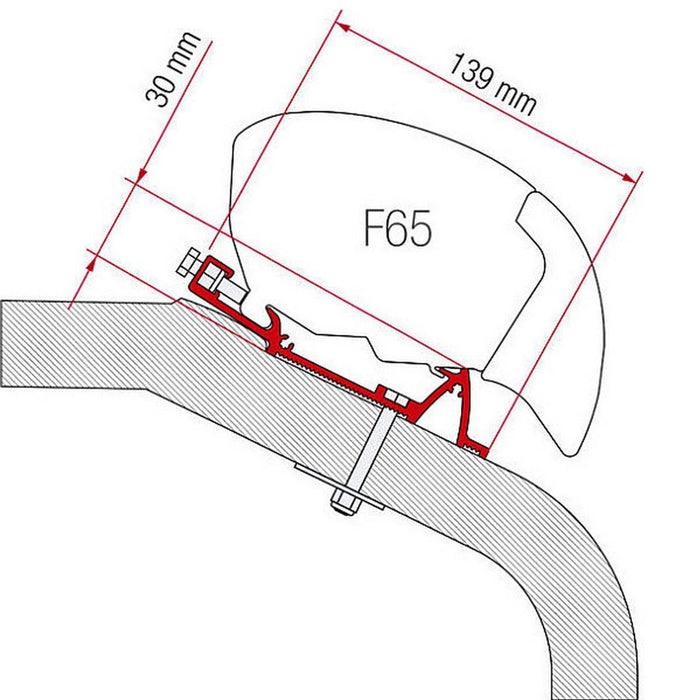 Fiamma Adaptor for LMC Liberty 3 4m Sturdy and Durable