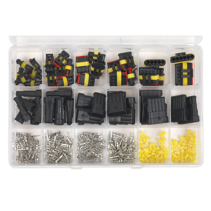 Sealey Superseal Male & Female Connector Assortment 350pc SSCSET1