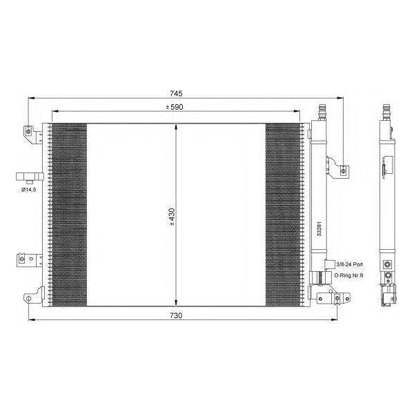 NRF Condenser 35739