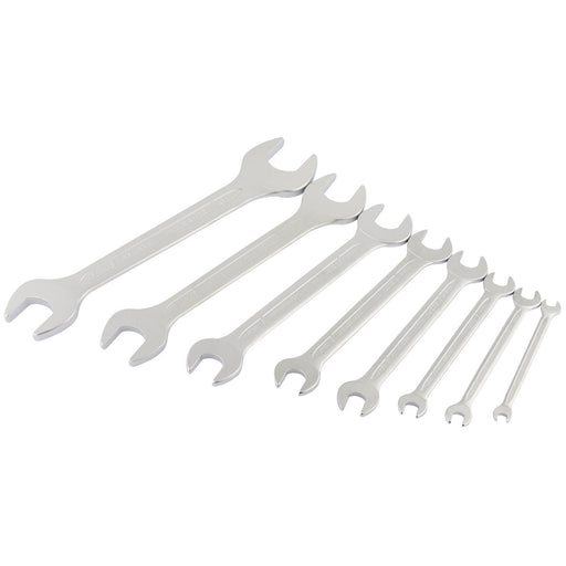 Draper Long Imperial Open End Spanner Set (8 Piece) 01218 Draper  - Dynamic Drive