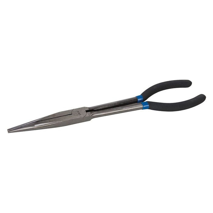 Silverline Long Reach Electronics Pliers Straight Silverline  - Dynamic Drive