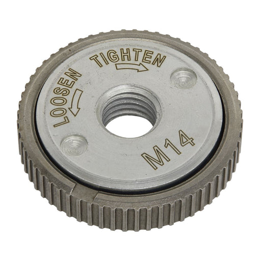 Sealey Quick Change Angle Grinder Locking Nut M14 PTC/QCNM14 Sealey  - Dynamic Drive