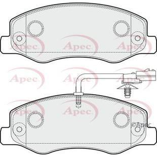 Apec Brake Pads Rear Fits Nissan Nv400 Opel Movano Renault Master Vauxh