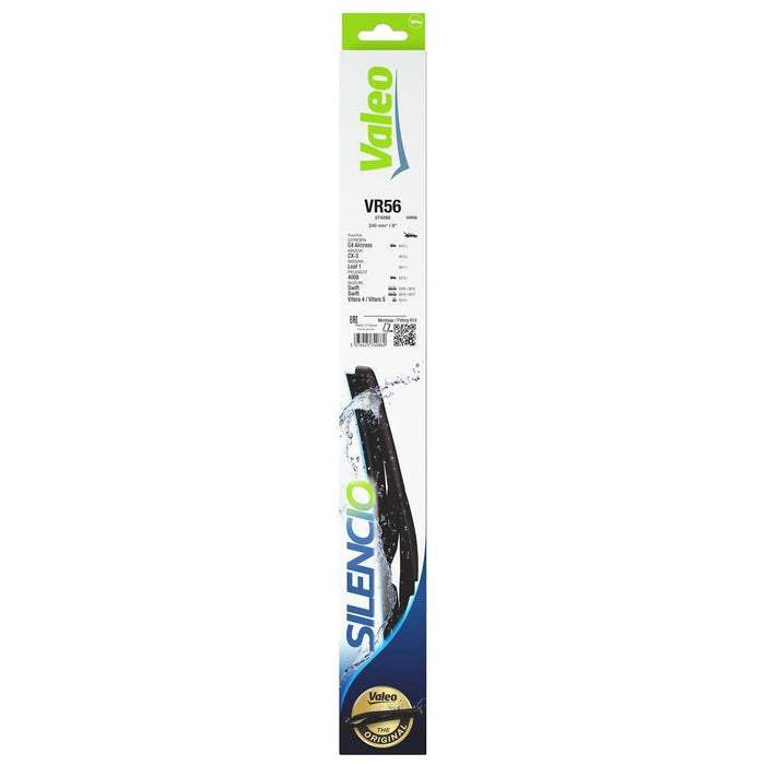 Valeo Rear Single Wiper Blades 574086 Part fits Peugeot 4008 Suzuki Swift Nissan Leaf Valeo  - Dynamic Drive