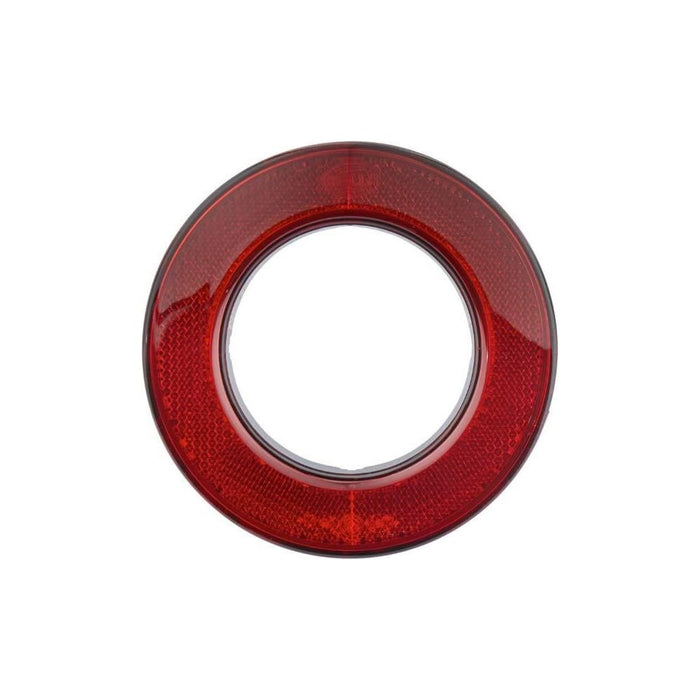 Hella Reflector Lens Colour: Red Ring Form Bolted 8RA 009 362-001 Hella  - Dynamic Drive