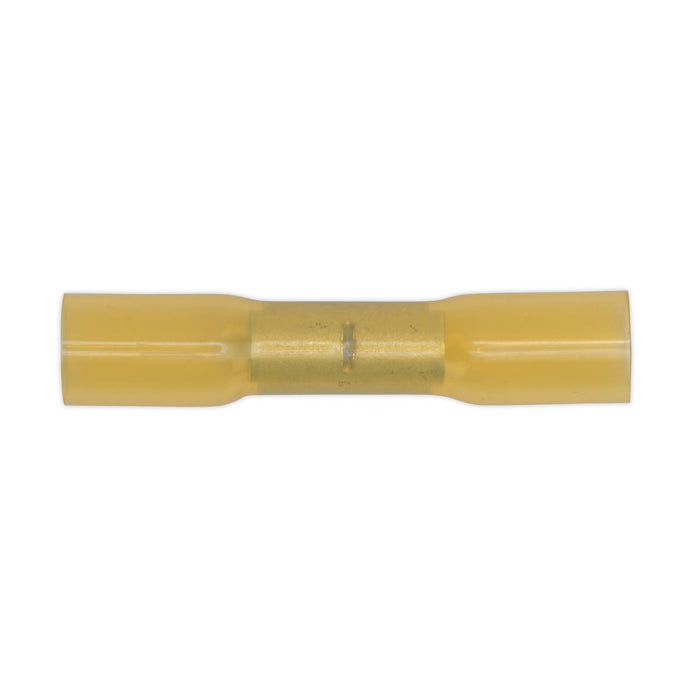 Sealey Heat Shrink Butt Connector Terminal6.8mm Yellow Pack of 50 YTSB50 Sealey  - Dynamic Drive