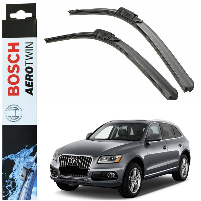 Bosch Aerotwin Front Wiper Blades Set fits Audi  Q5 11.08> A298S