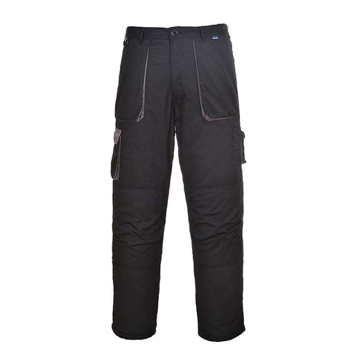 Portwest Texo Contrast Trousers - Black - XXL Portwest  - Dynamic Drive