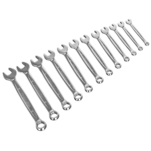 Sealey Combination Spanner Set 12pc Lock-Onï 6pt Metric AK63921 Sealey  - Dynamic Drive